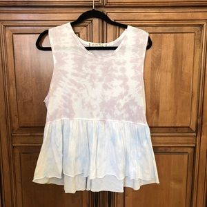 We the free tie dye top